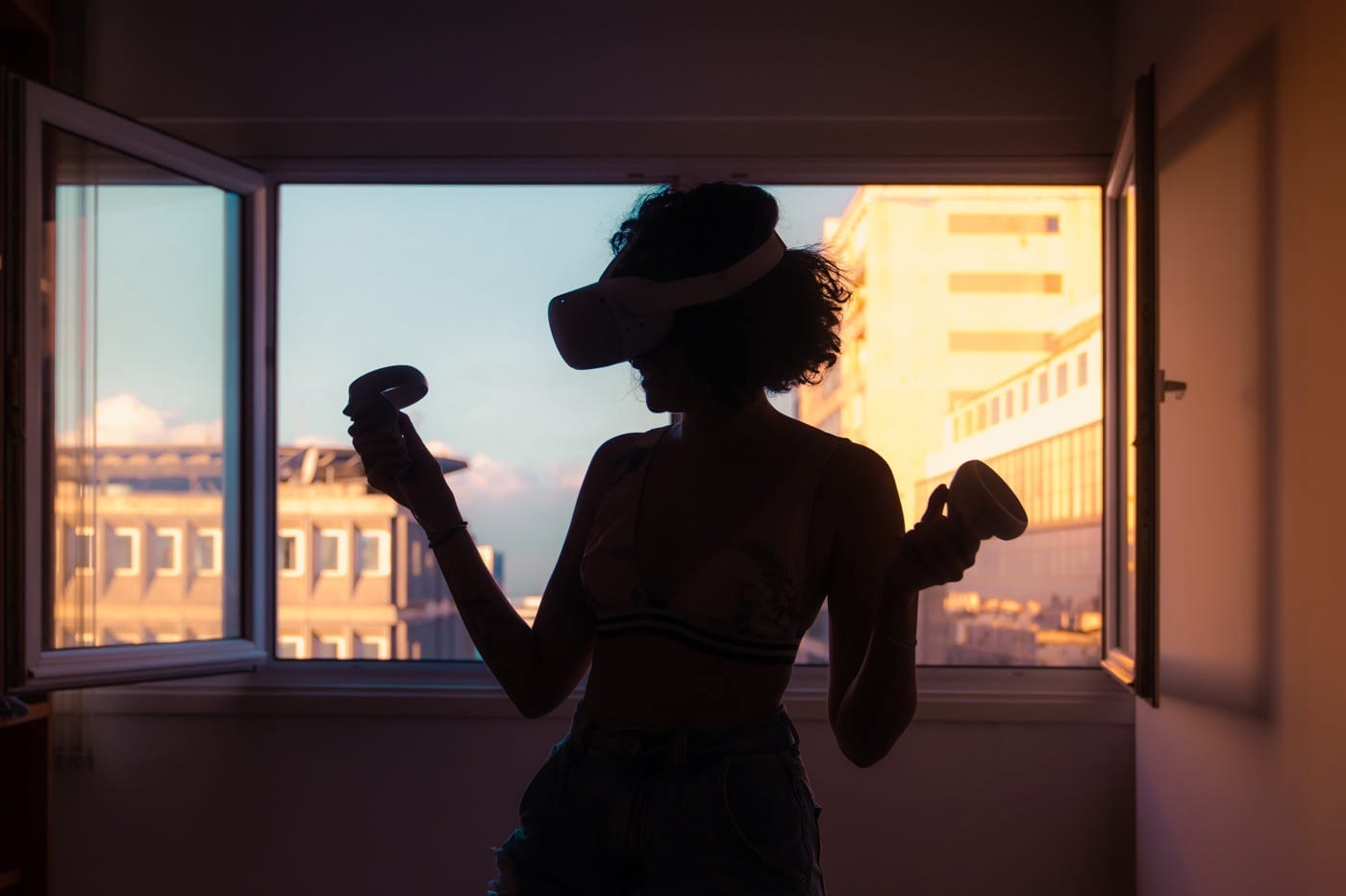Casque réalité virtuelle et jeu vidéo