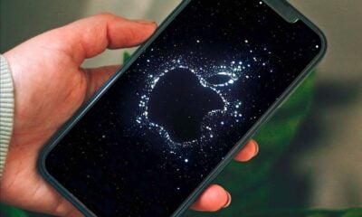 Fond d'écran Apple Keynote Far Out sur iPhone