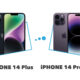 iPhone 14 Pro Max VS iPhone 14 Plus