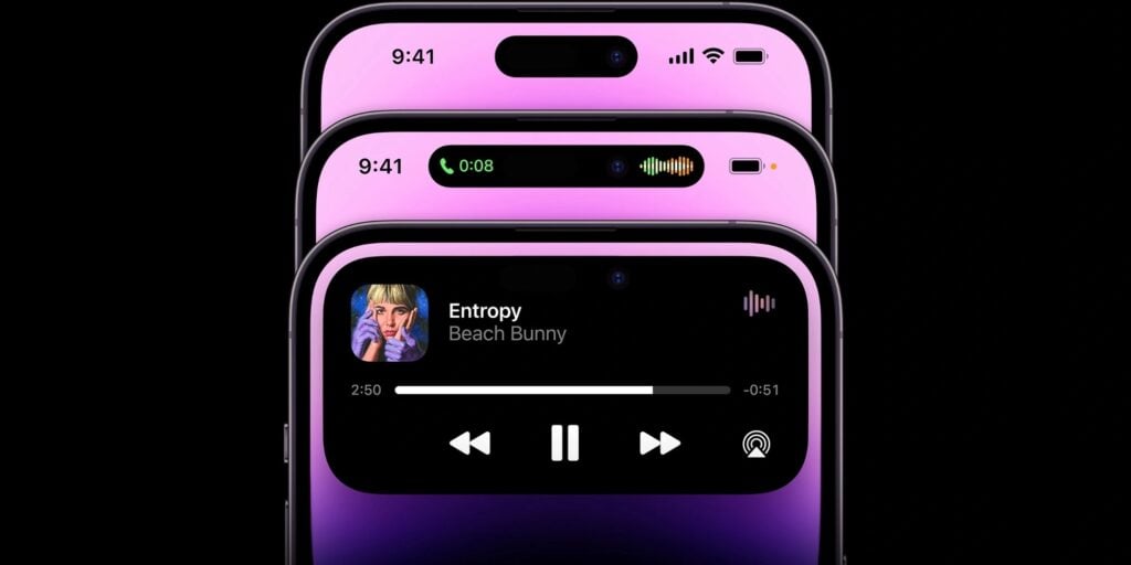 Dynamic Island iPhone 14 Pro