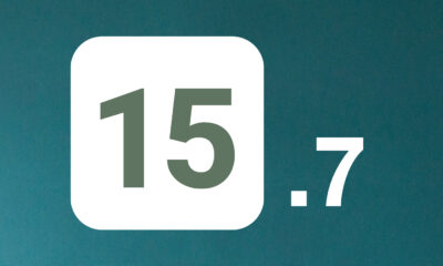 iOS 15.7 fond vert