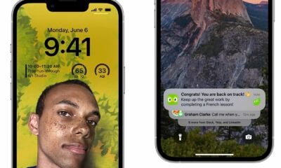 iOS 16 écran verrouillé et notifications