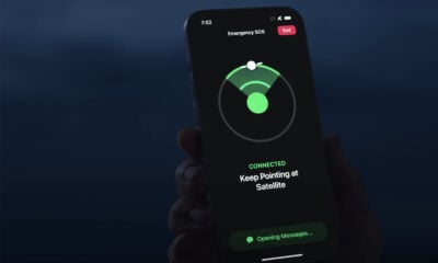 connectivité satellite iPhone