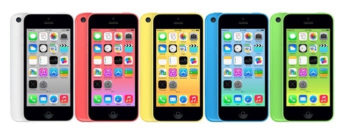 Apple iPhone 5c finitions