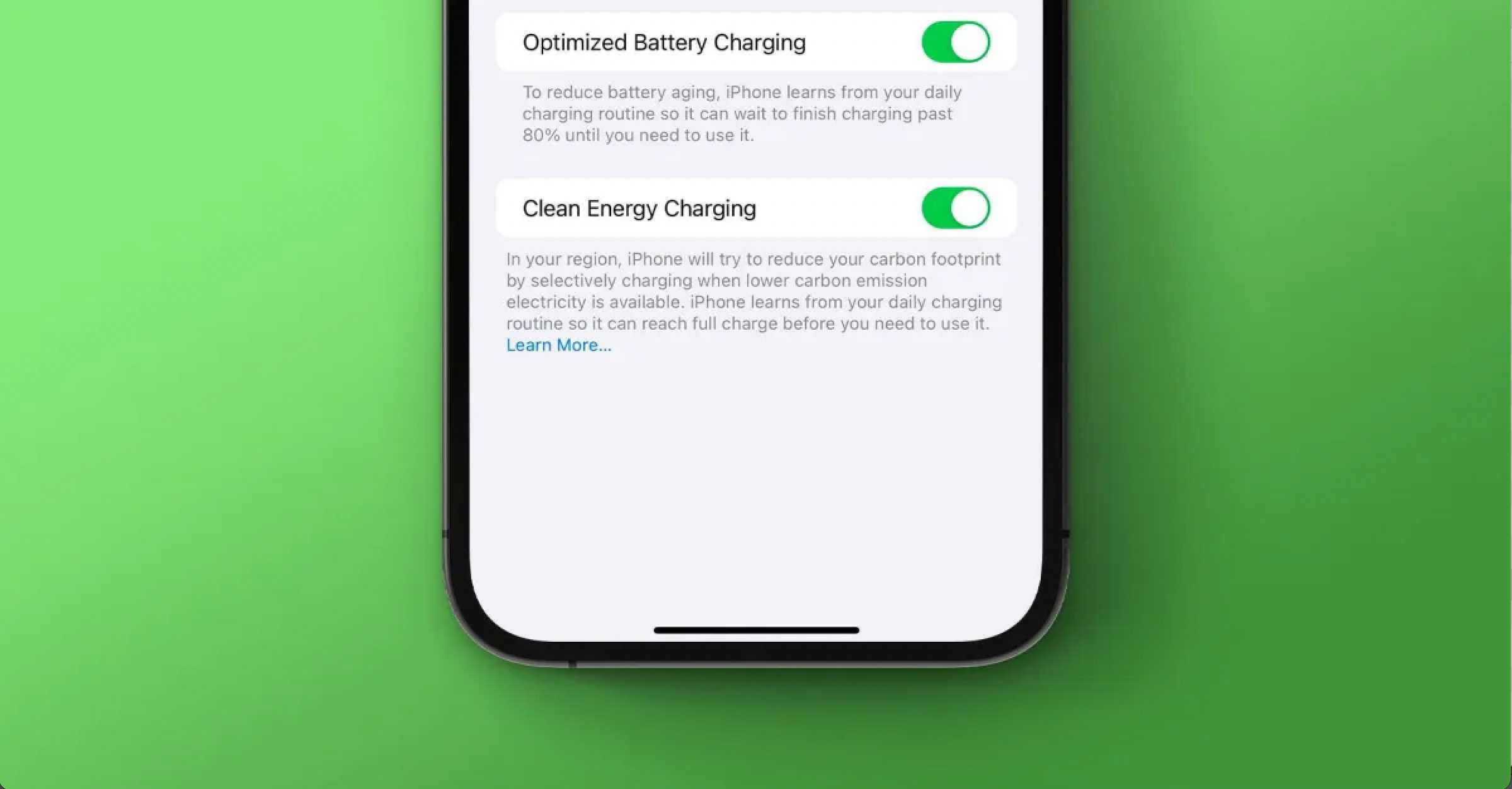 clean energy charging