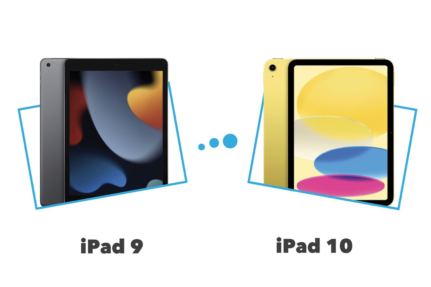 iPad (10e génération) VS iPad (9e génération) : comparatif et