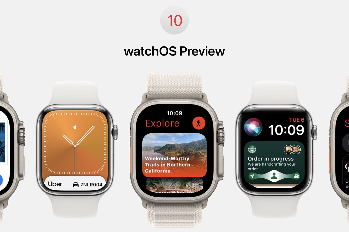 watchOS 10 concept