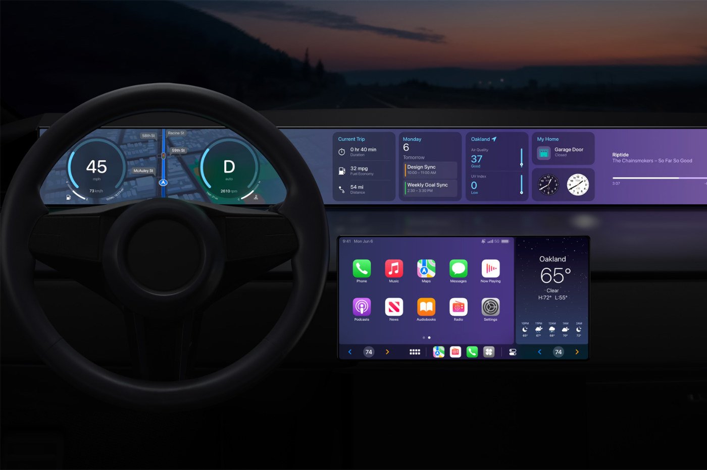 La refonte de CarPlay arrive sur certains véhicules