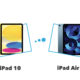 comparatif iPad Air VS iPad 10