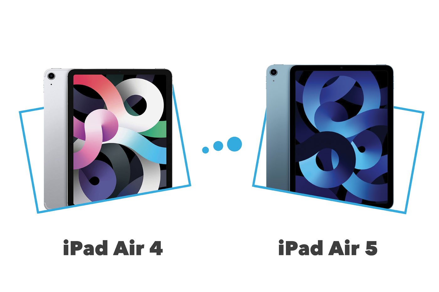iPad Air 5 VS iPad Air 4 comparatif