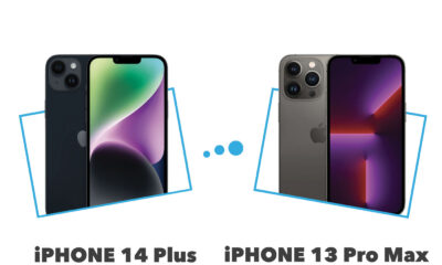 comparatif iPhone 13 Pro Max VS iPhone 14 Plus