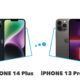 comparatif iPhone 13 Pro Max VS iPhone 14 Plus