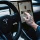 Tesla écran de bord