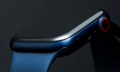 Apple Watch bracelet bleu