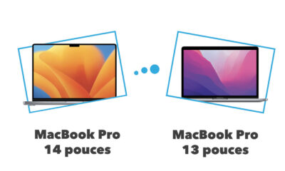 MacBook Pro 14 VS 13 pouces