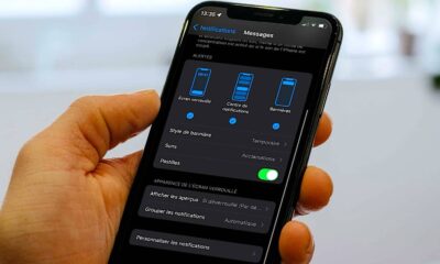 Réglages notifications Apple Messages sur iOS