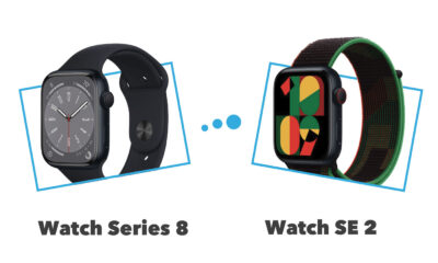 comparatif Apple Watch Series 8 VS Apple Watch SE deuxième génération