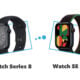 comparatif Apple Watch Series 8 VS Apple Watch SE deuxième génération