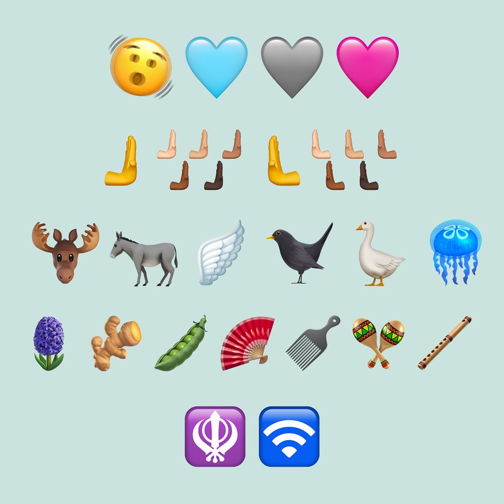 iOS 16.4 nouveaux emojis