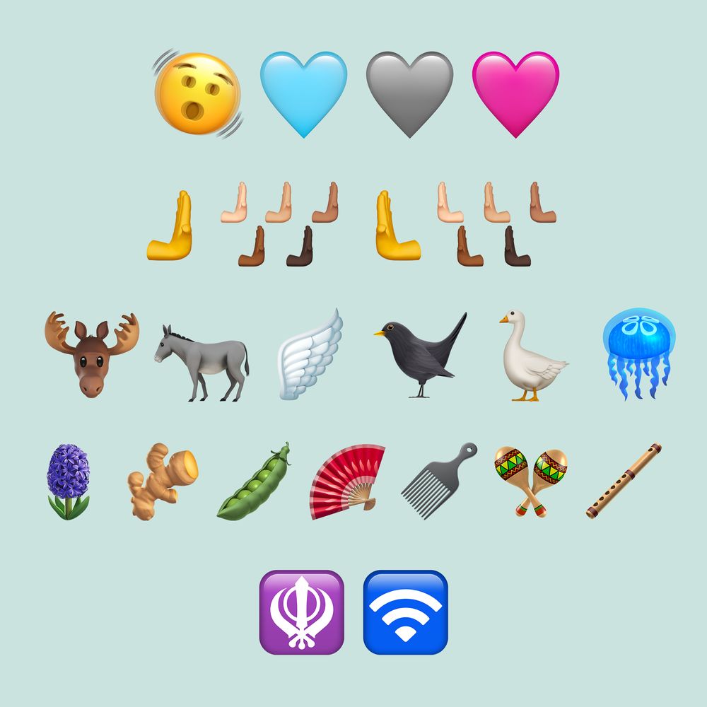 iOS 16.4 nouveaux emojis