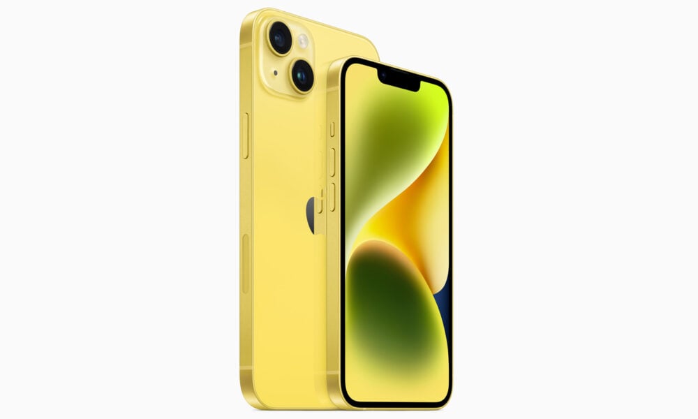 iPhone 14 Plus jaune