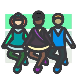 Autocollant jour danse 2023