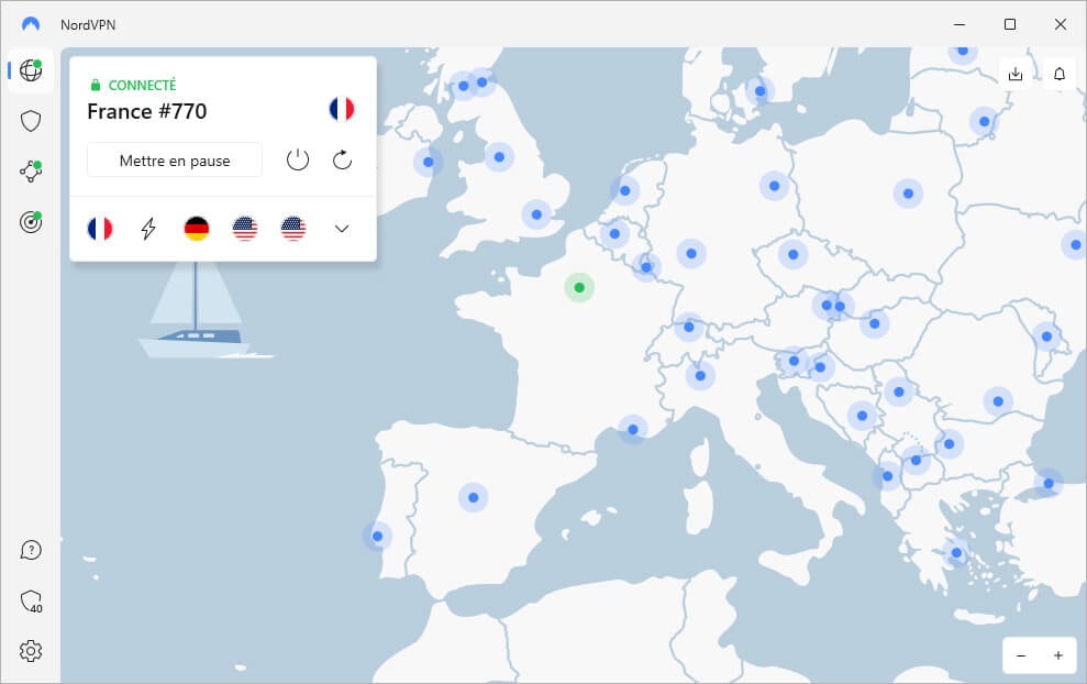 NordVPN IP française