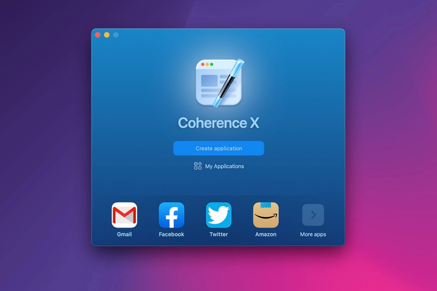Coherence X app Mac