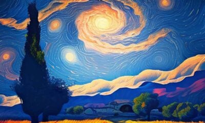 Fond d'écran macOS Van Gogh