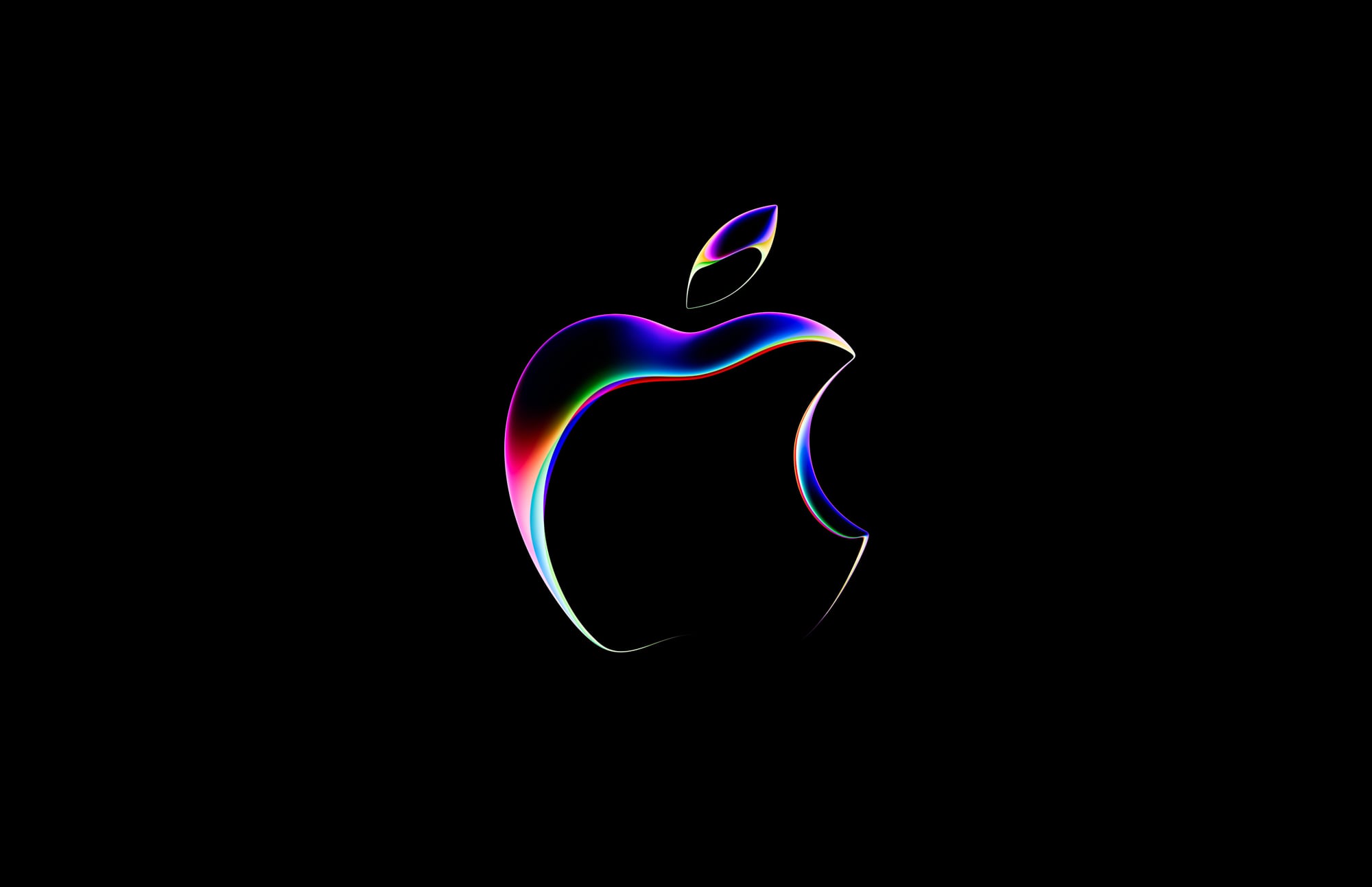 Fond d'écran Mac Basic Apple Guy WWDC 2023