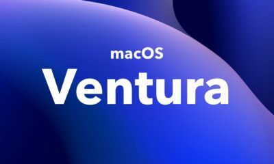 macOS Ventura fond violet