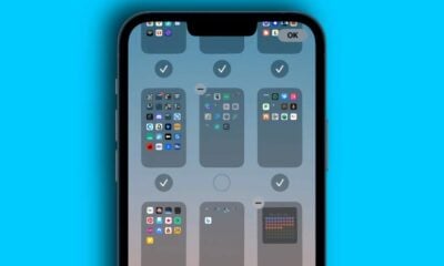 Modifier affichage pages Écran accueil