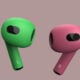 airpods couleur