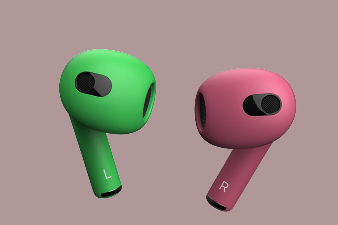 airpods couleur