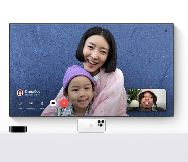 FaceTime Apple TV