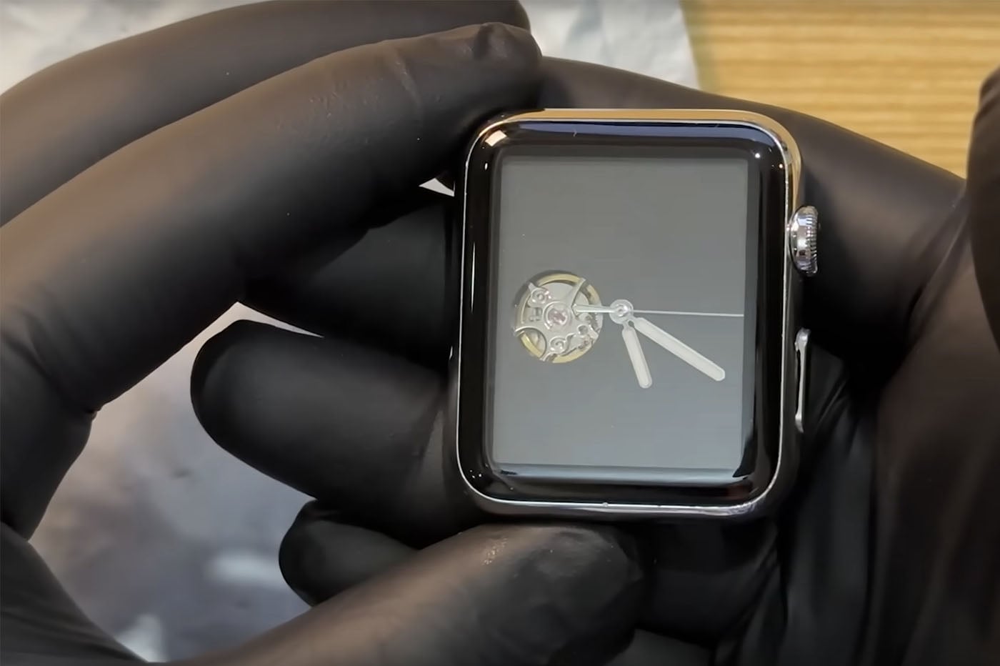 Apple Watch aiguilles