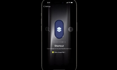 bouton action shortcut
