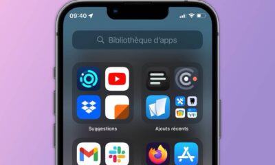 App Library sur iPhone