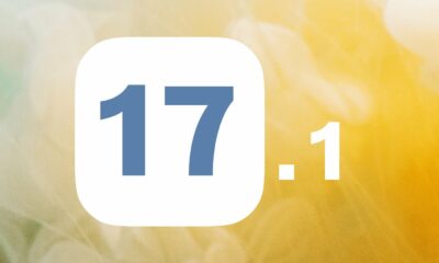 iOS 17.1 fond jaune