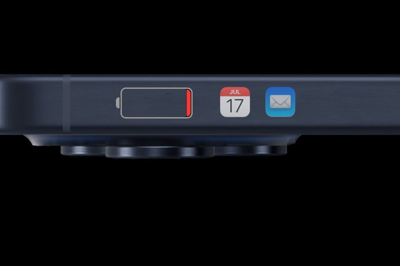 Touch Bar sur iPhone