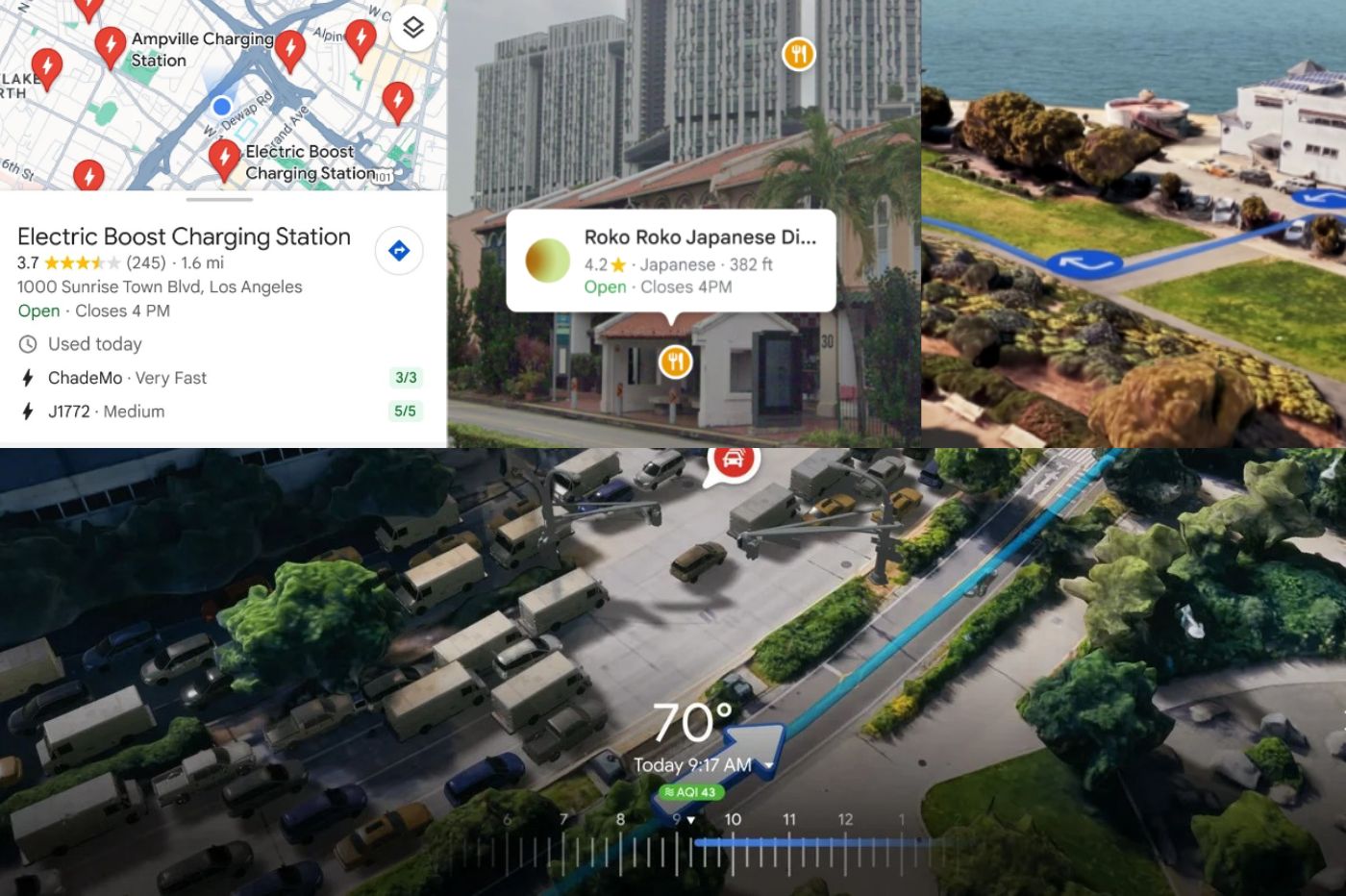 Cinq nouveautés ia google maps