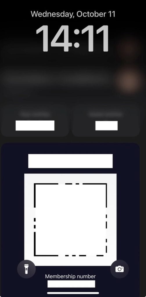 Code qr ecran verouillage ios 16