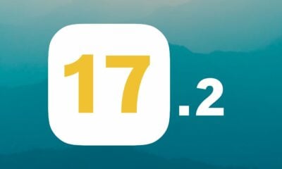 iOS 17.2 fond vert