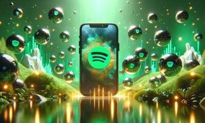 Spotify design by iphon.fr x dall e