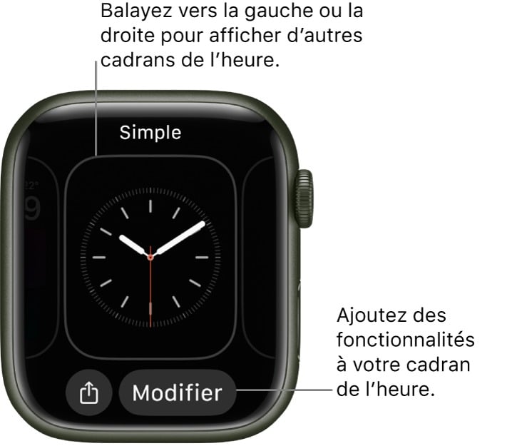 Changer cadran watchos10