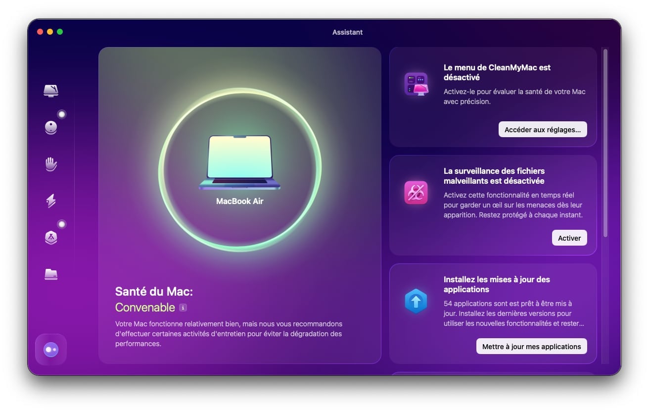 Cleanmymac sante