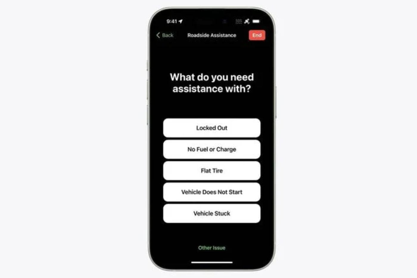iPhone assistance routiere