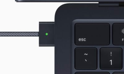 MagSafe sur MacBook Air M2