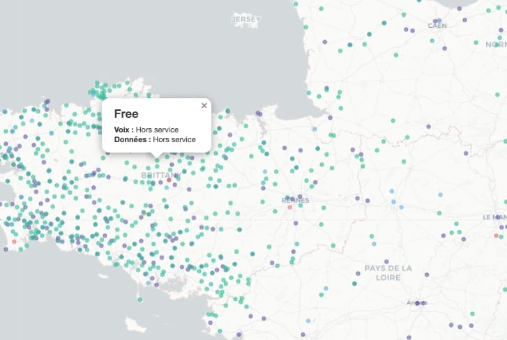 Réseau tempête Ciaran