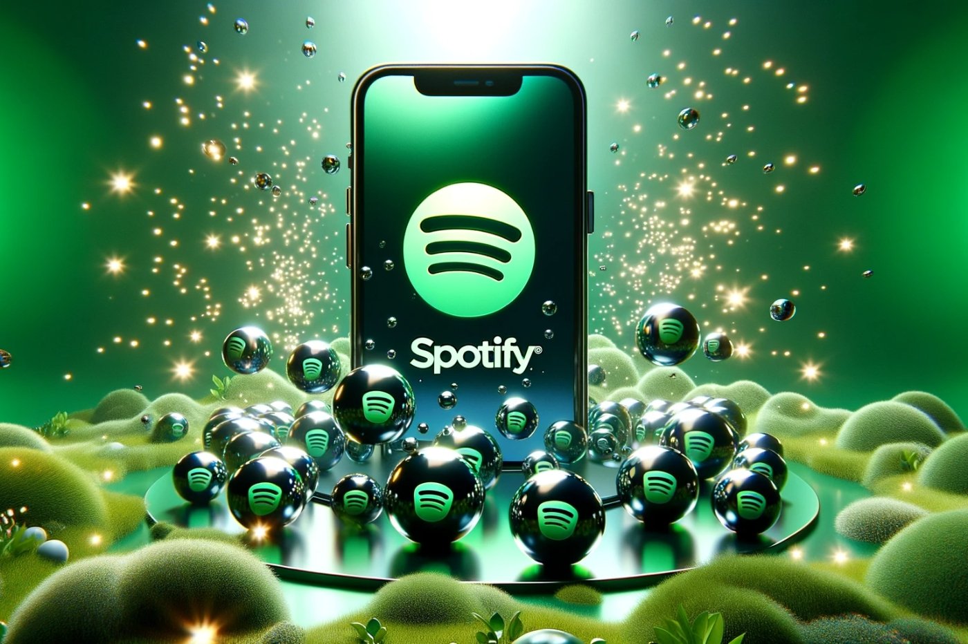 Spotify design by iphon.fr x dall e